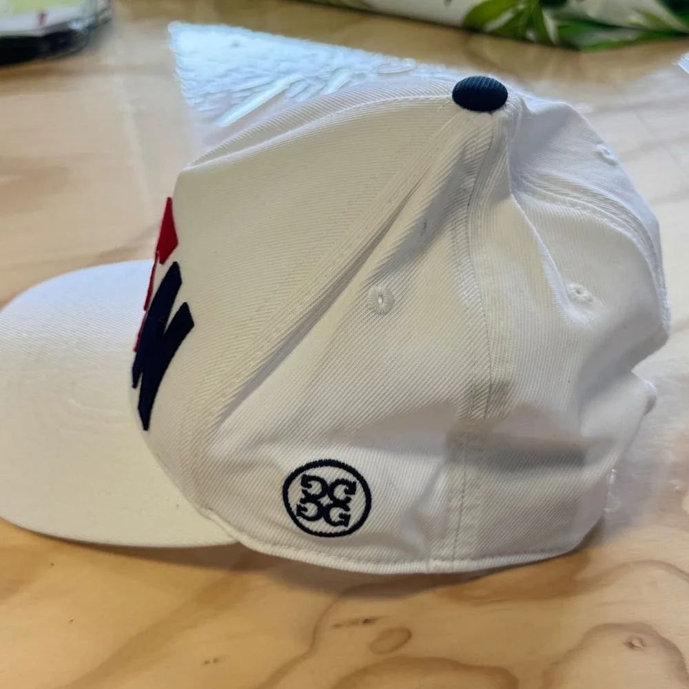 GFORE 123rd US Open LACC Golf Hat Mens White Circle Gs Snapback Cap Los Angeles